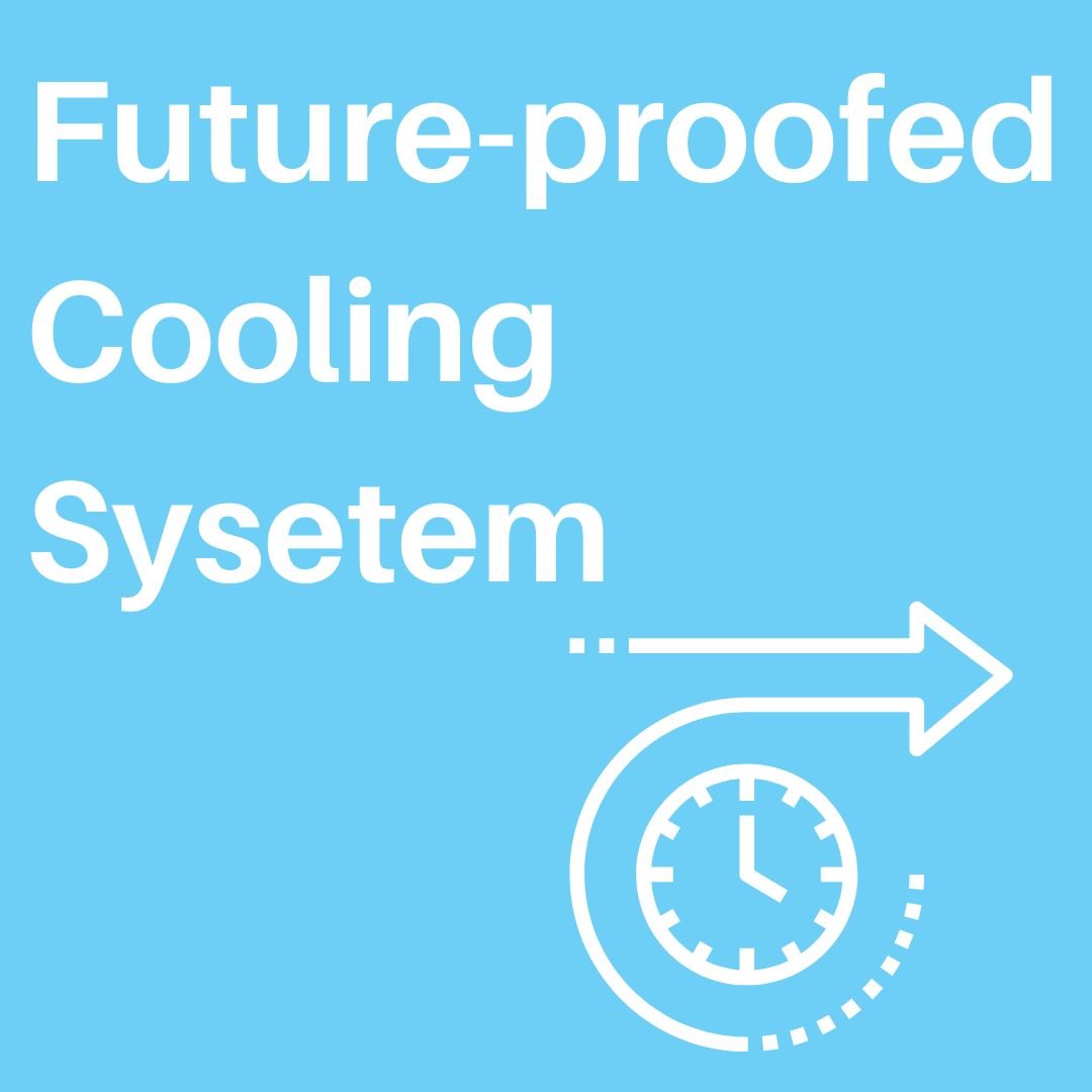 Future-proofed Cooling System Case Study Graphic