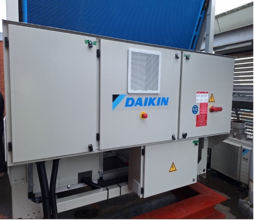 Cambridge Maintenancne The Chancery Chiller Replacement Daikin Unit