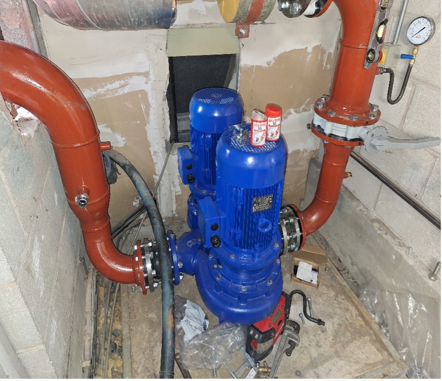 Cambridge Maintenancne The Chancery Chiller Replacement Pump Unit