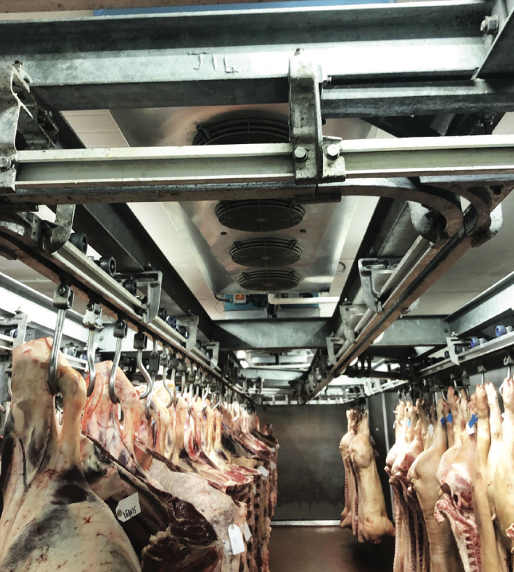 Meat refrigeration A2L install